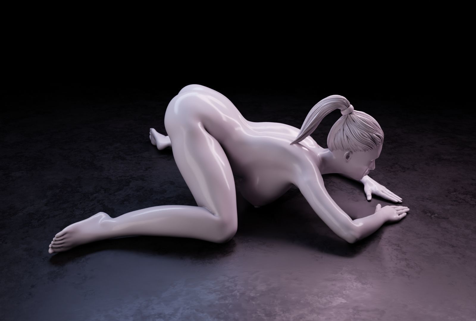 Sexy girl 127 3D print model_34