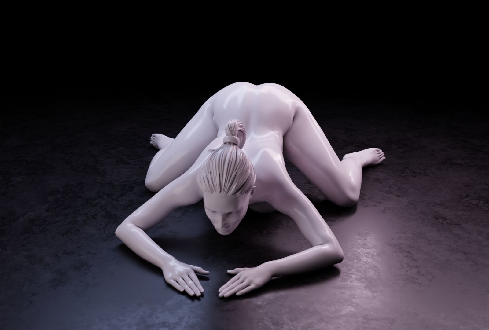Sexy girl 127 3D print model_7