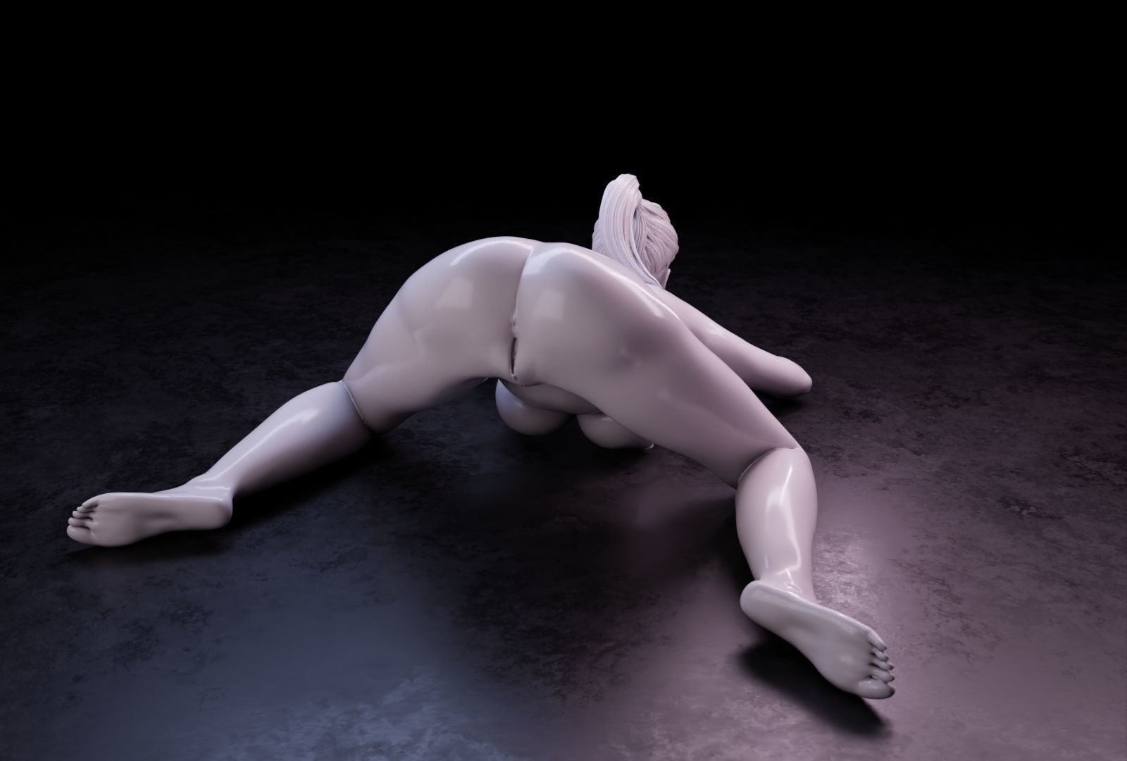 Sexy girl 127 3D print model_26