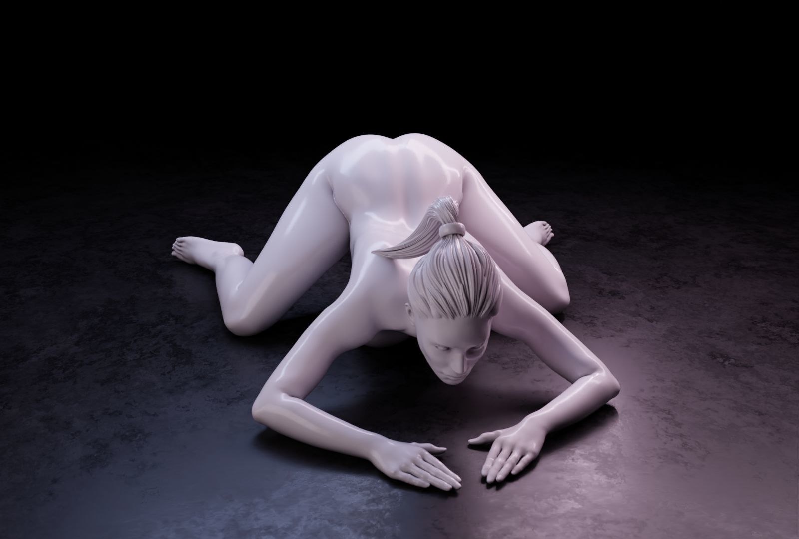 Sexy girl 127 3D print model_5