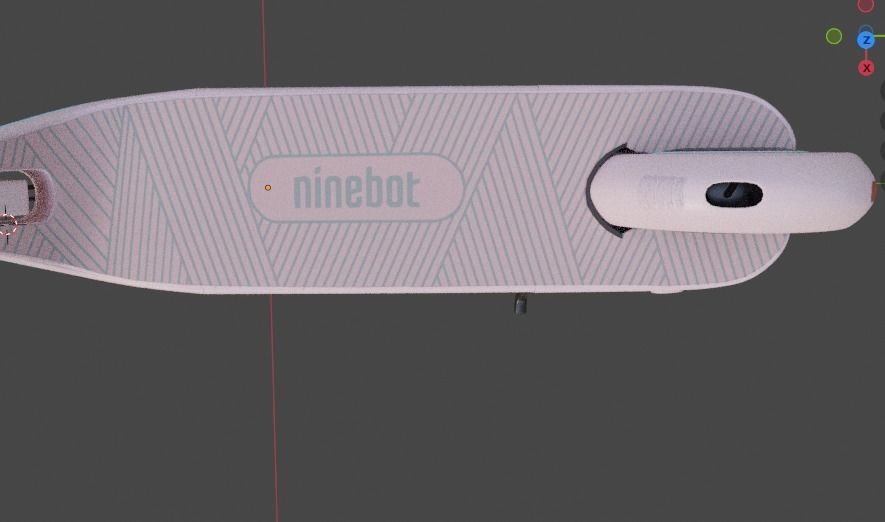 Kick Scooter for Kids - 3d Model 3D model_4