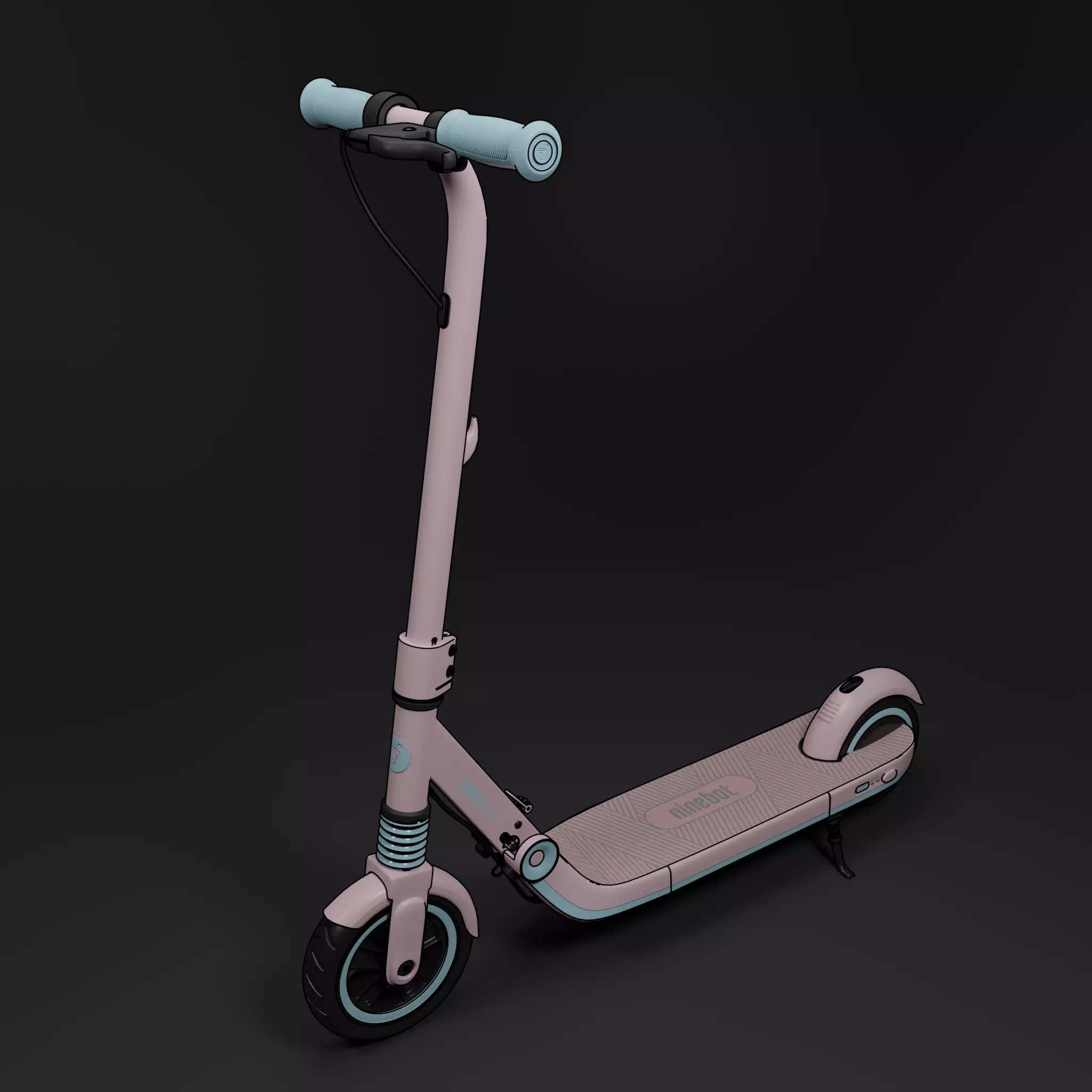 Kick Scooter for Kids - 3d Model 3D model_0