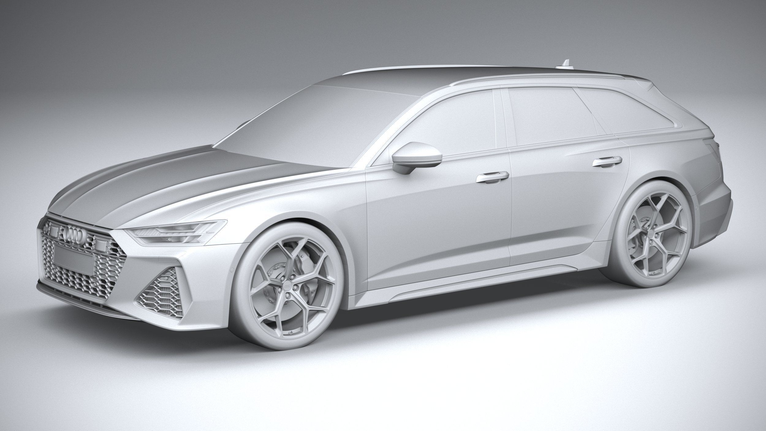 Audi RS6 Avant 2024 3D model_19