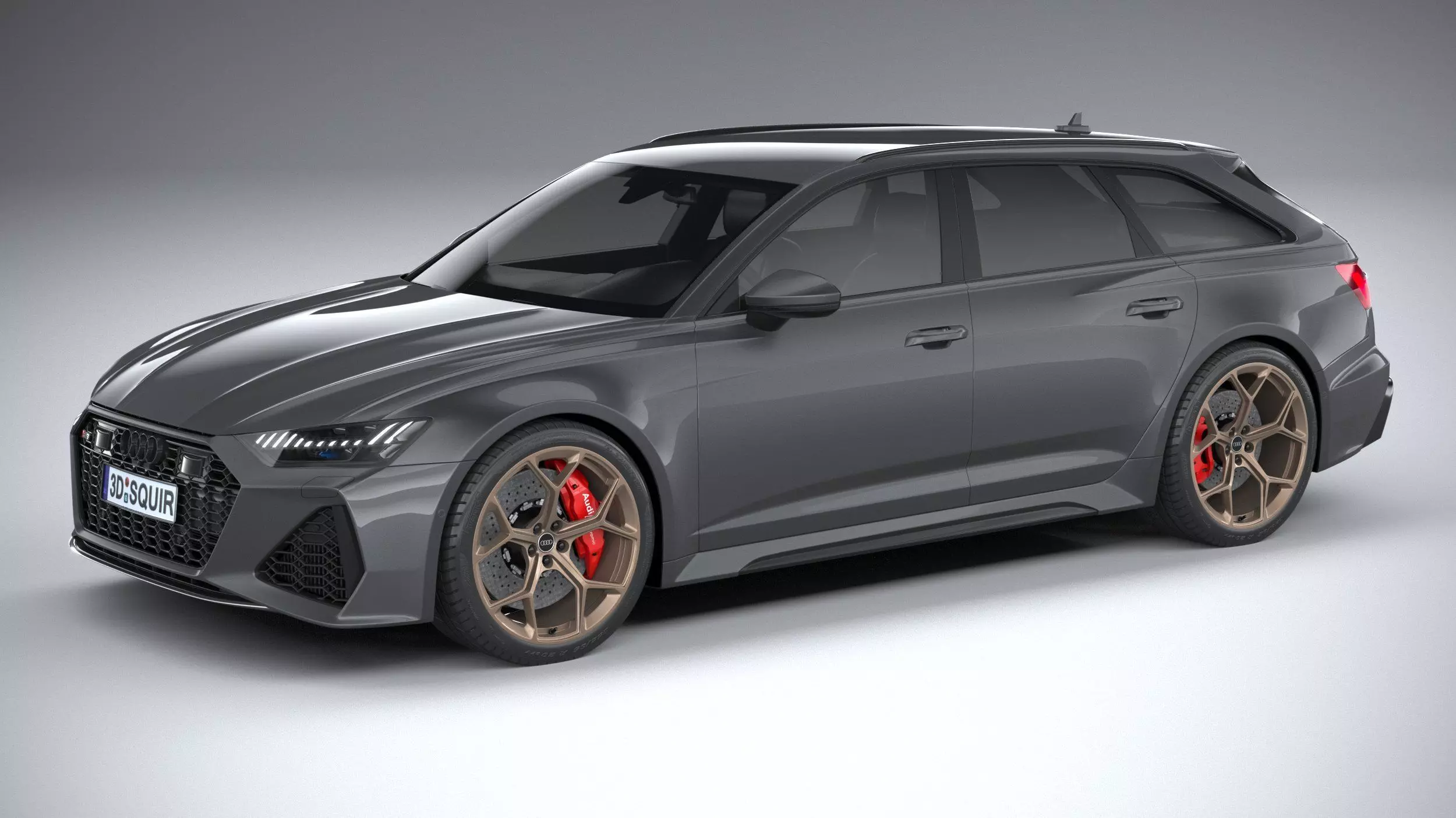 Audi RS6 Avant 2024 3D model_0