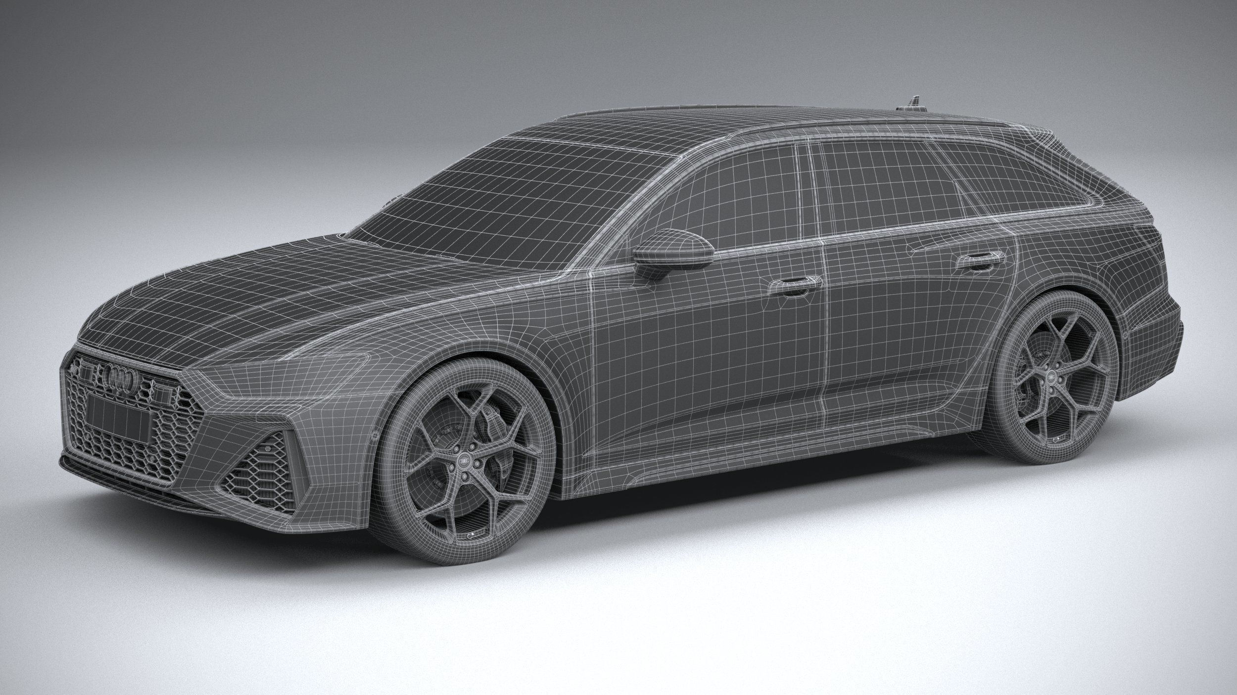 Audi RS6 Avant 2024 3D model_28