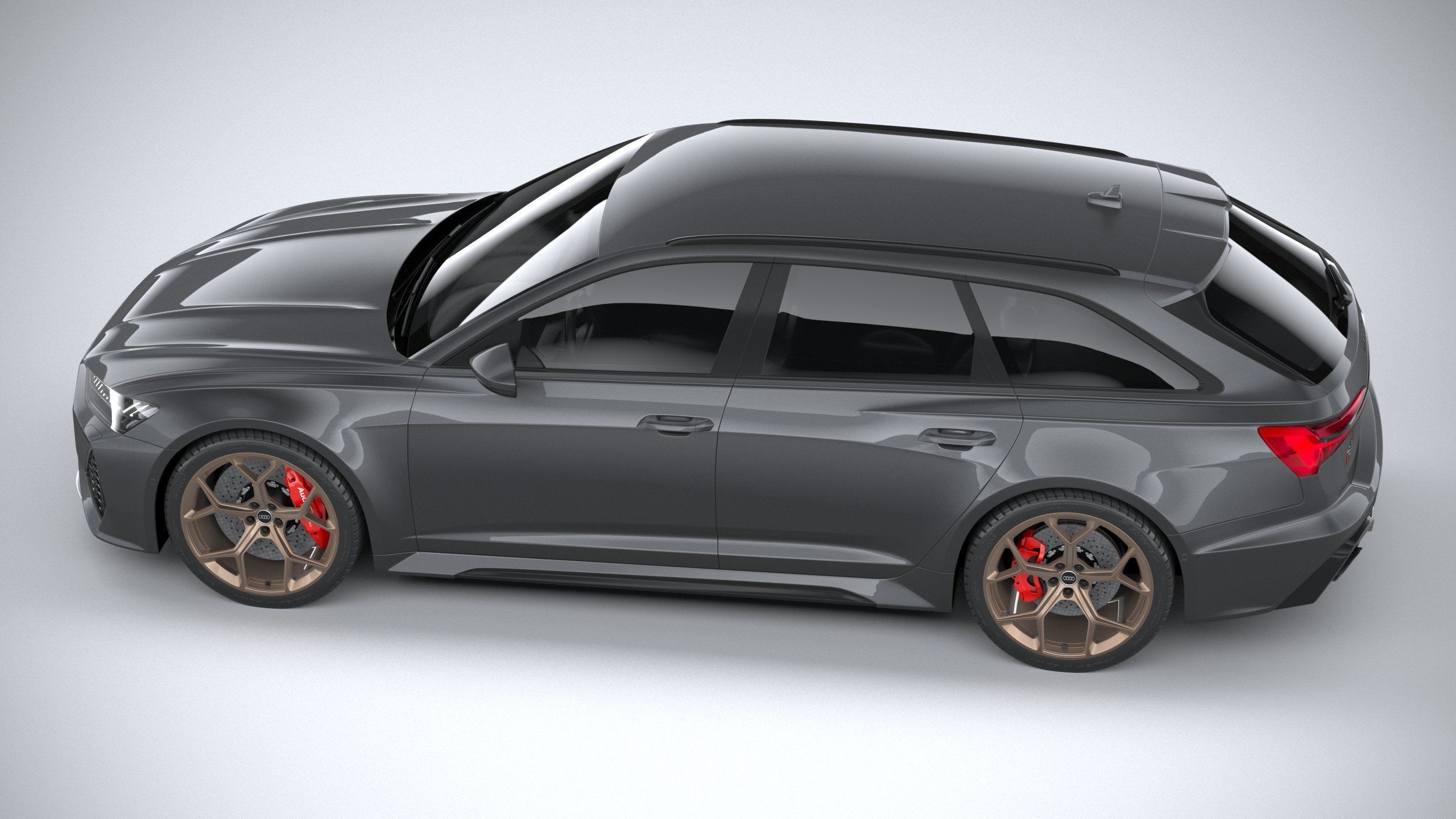Audi RS6 Avant 2024 3D model_9