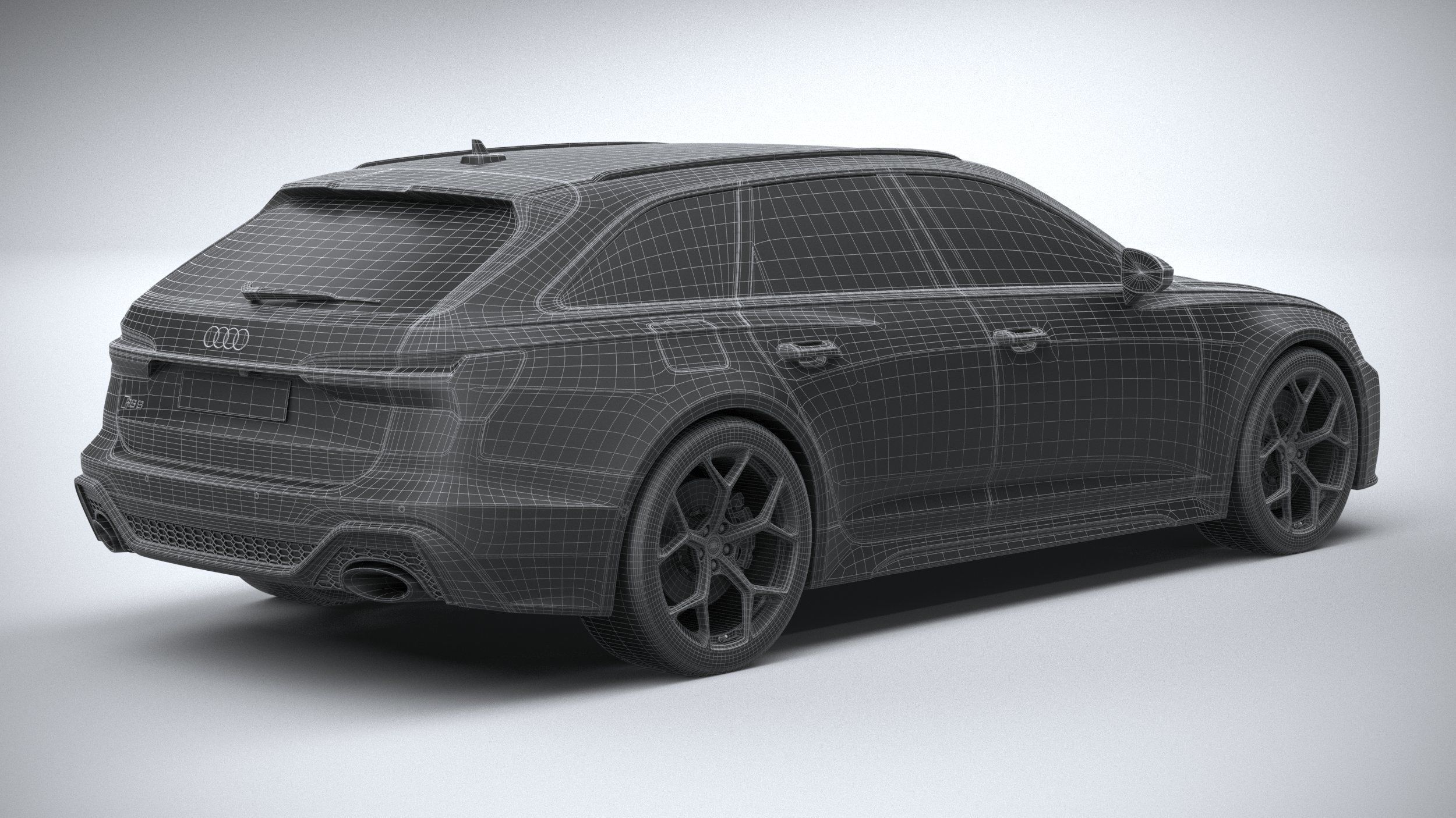 Audi RS6 Avant 2024 3D model_29