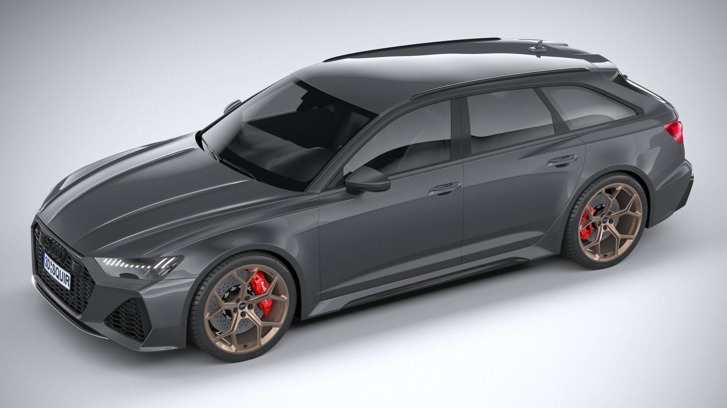 Audi RS6 Avant 2024 3D model_7