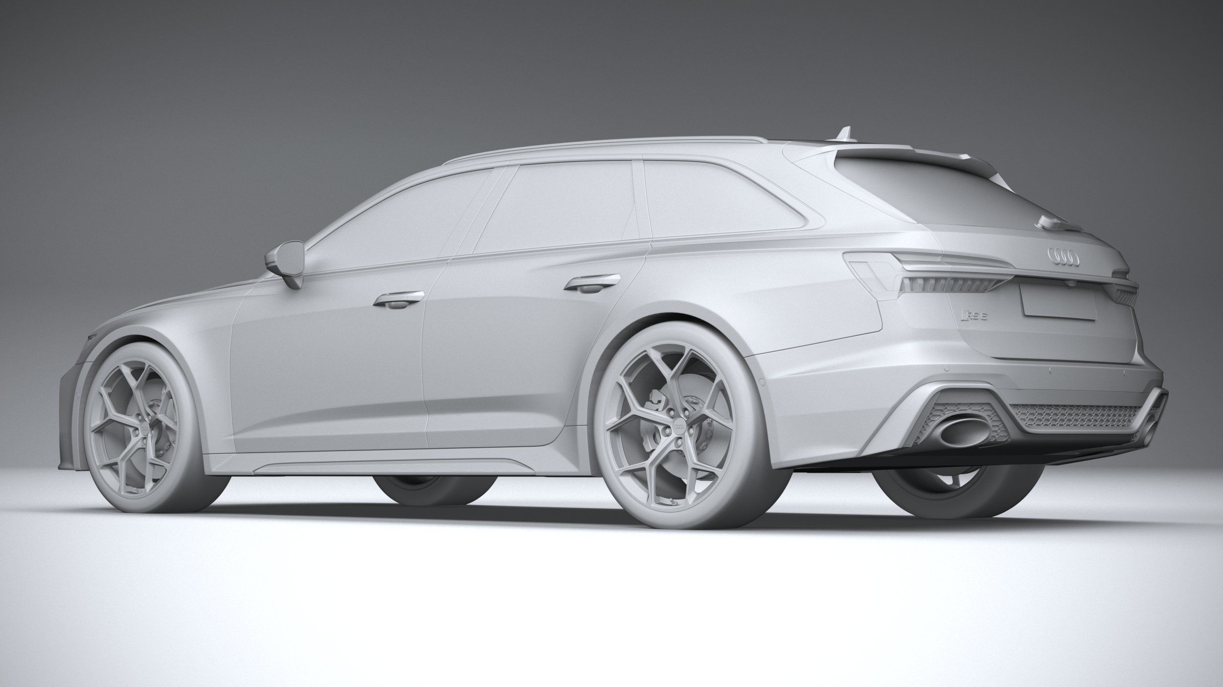 Audi RS6 Avant 2024 3D model_21