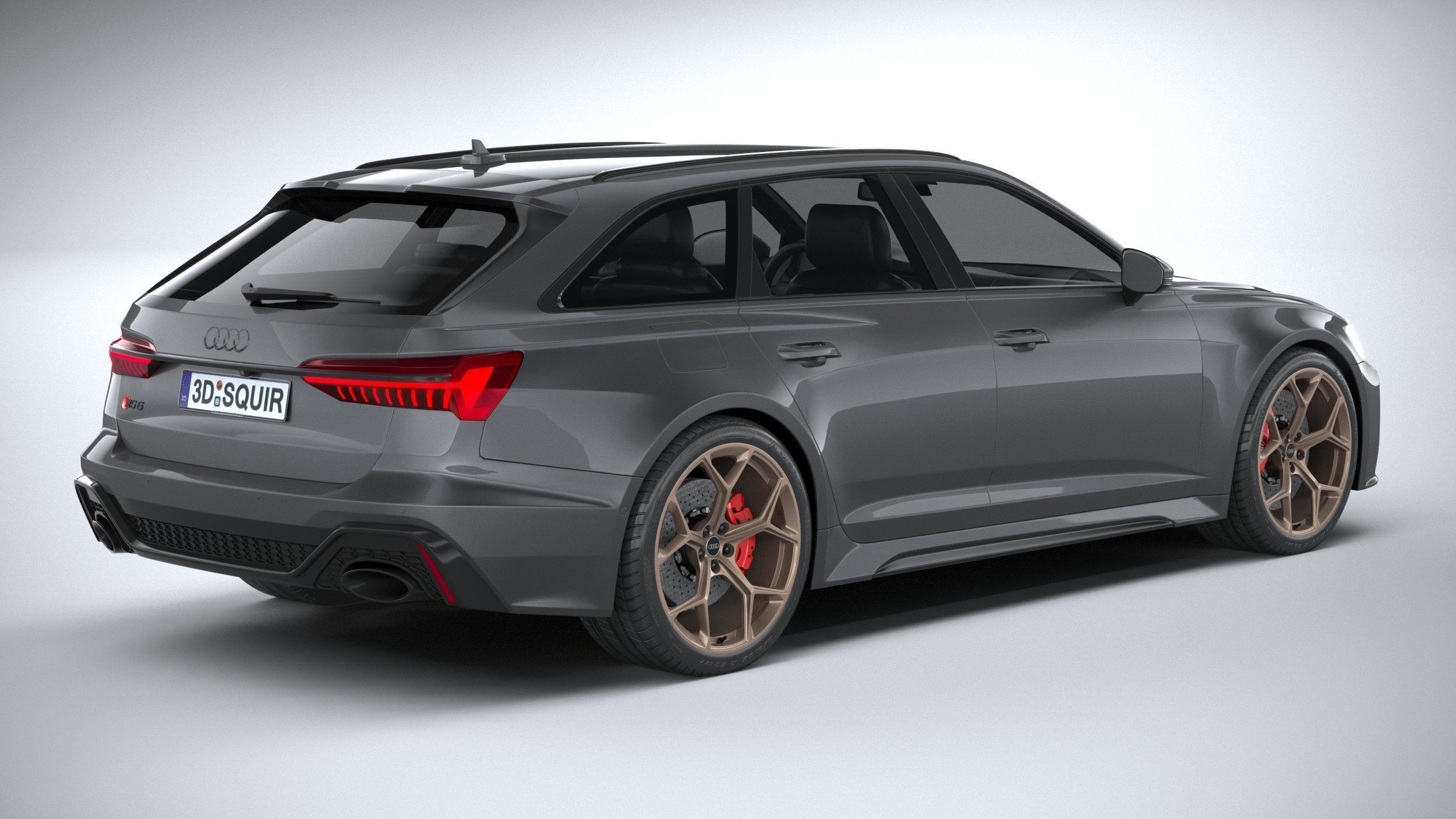Audi RS6 Avant 2024 3D model_17