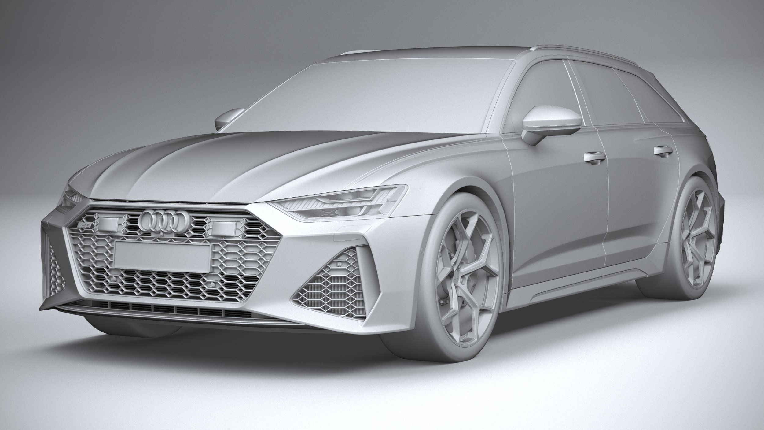Audi RS6 Avant 2024 3D model_20