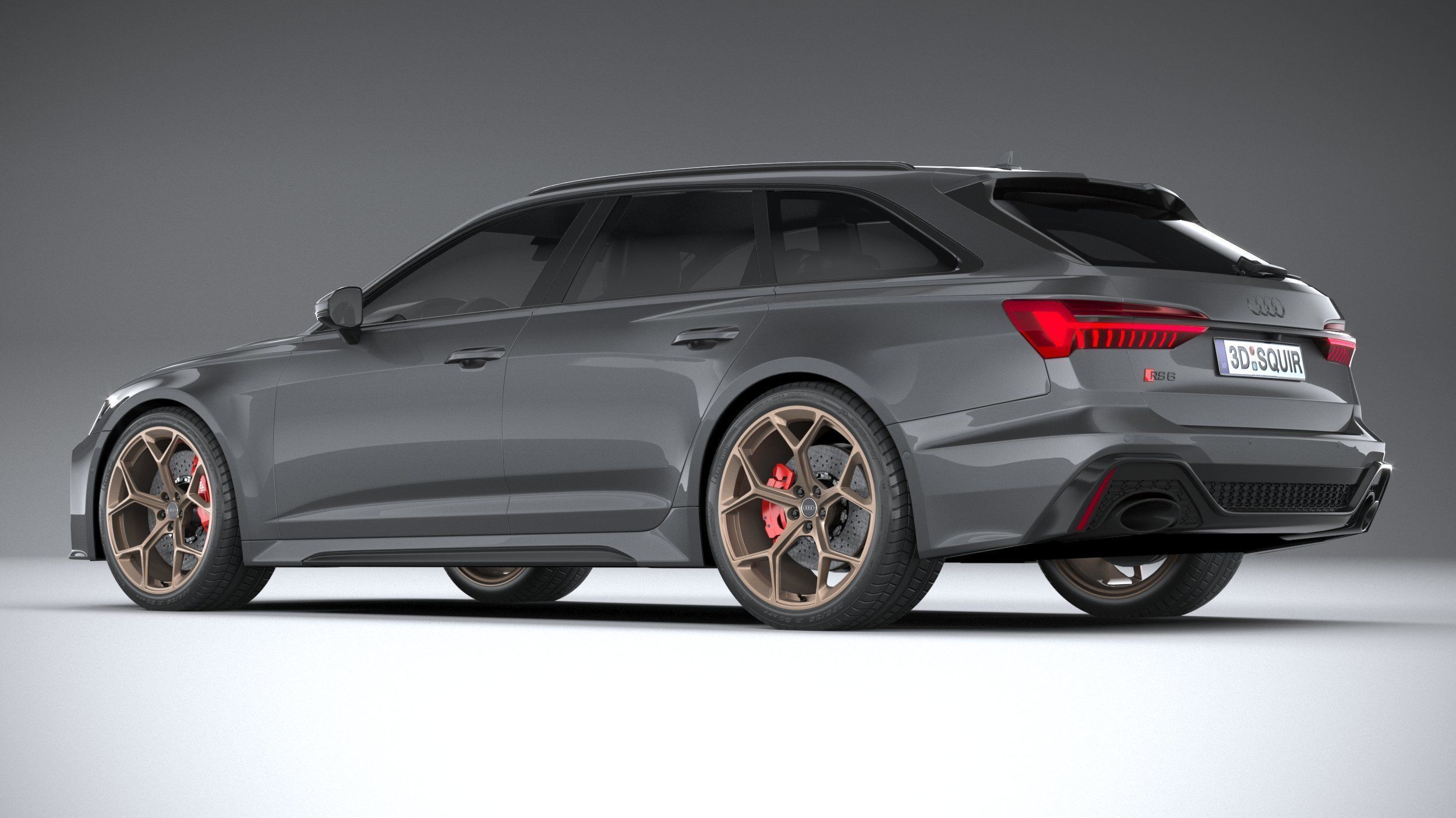 Audi RS6 Avant 2024 3D model_5