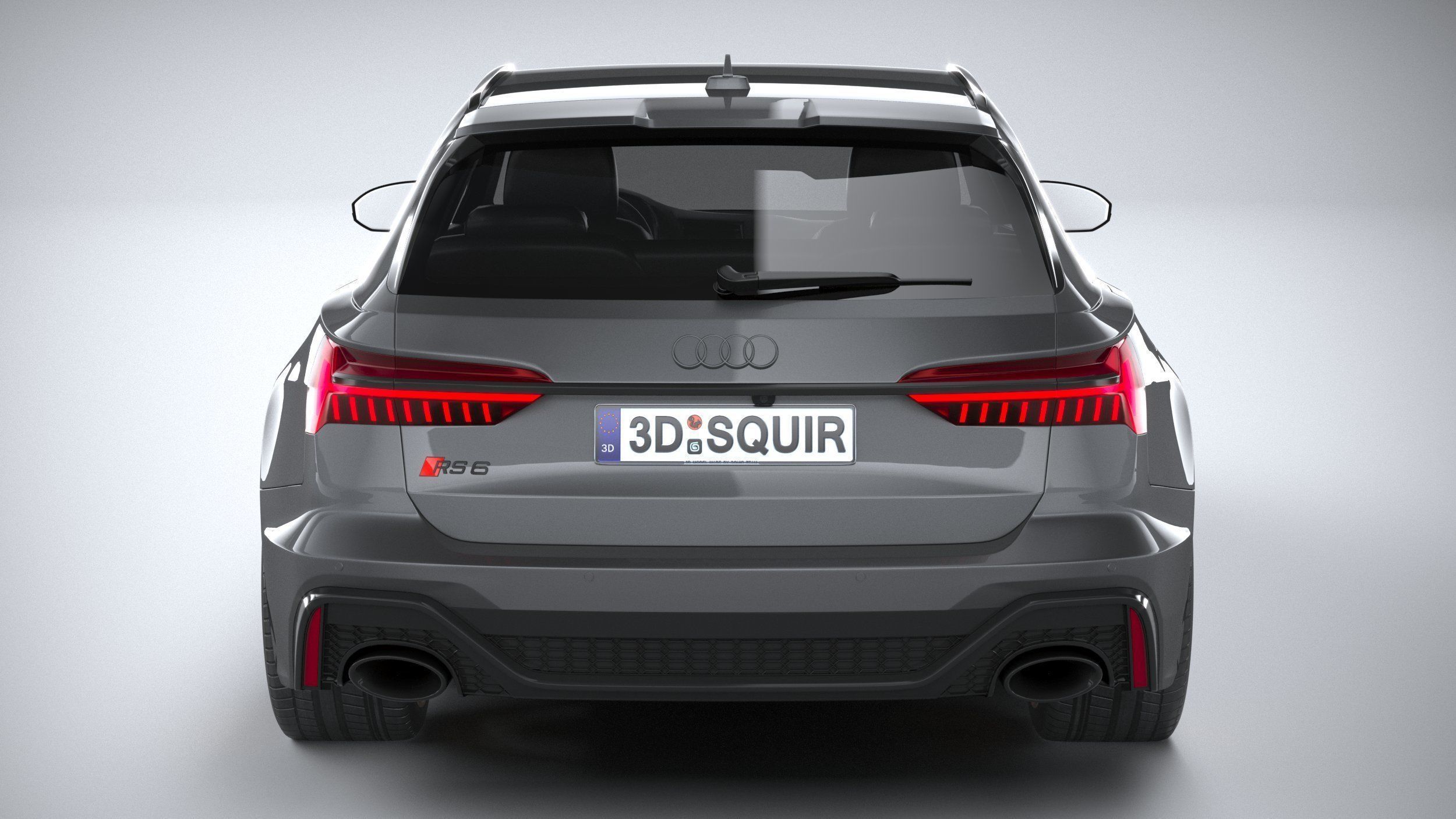 Audi RS6 Avant 2024 3D model_4