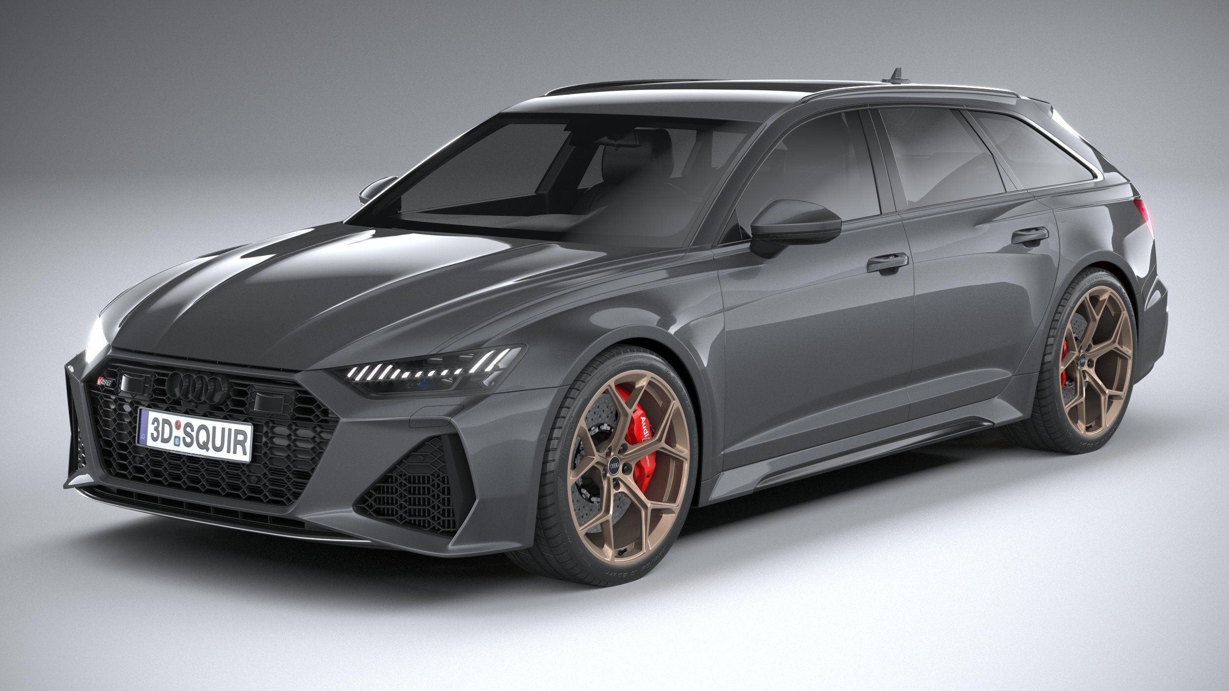 Audi RS6 Avant 2024 3D model_1
