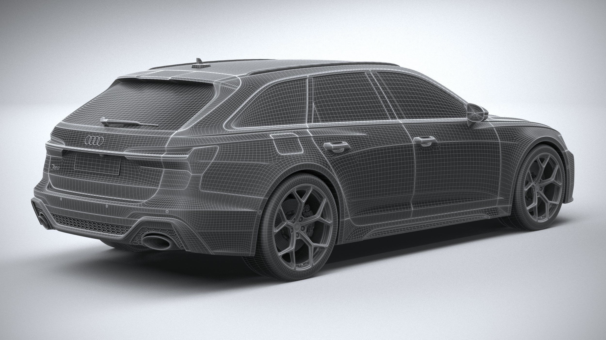 Audi RS6 Avant 2024 3D model_27