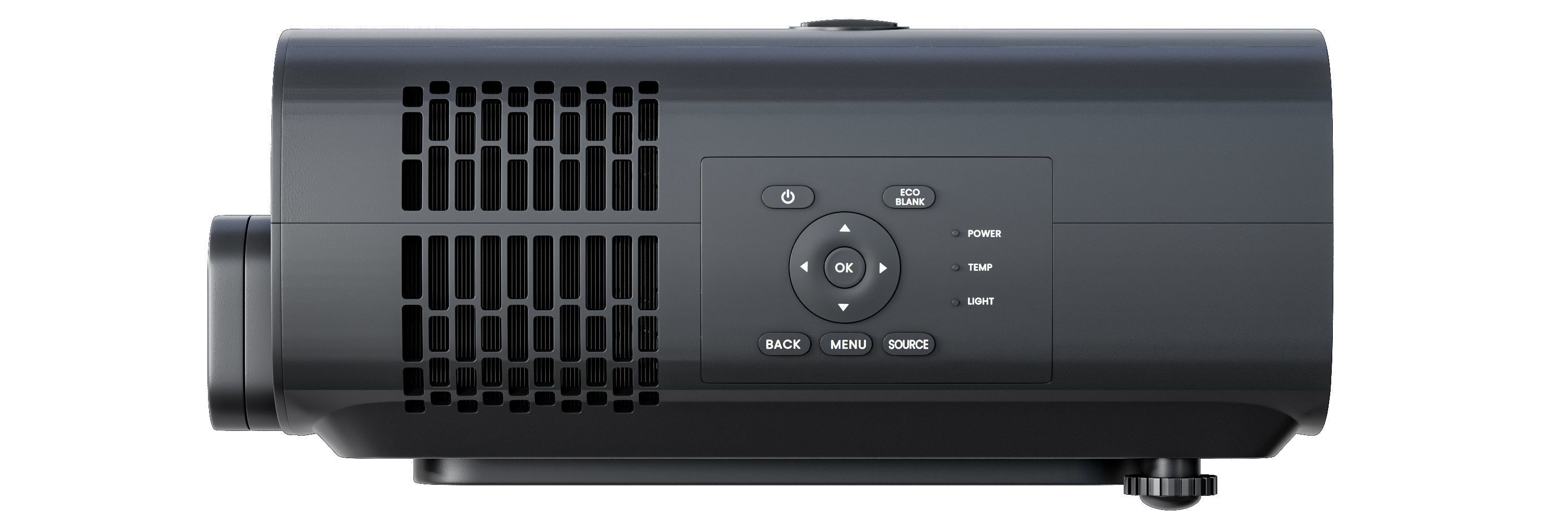 benq digital projector Low-poly 3D model_9