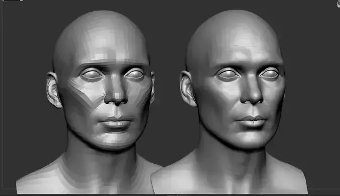  Cillian Murphy Head 3D model