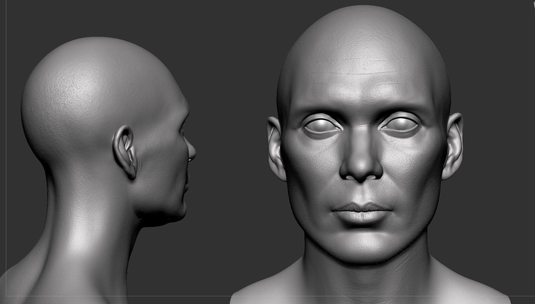  Cillian Murphy Head 3D model_4