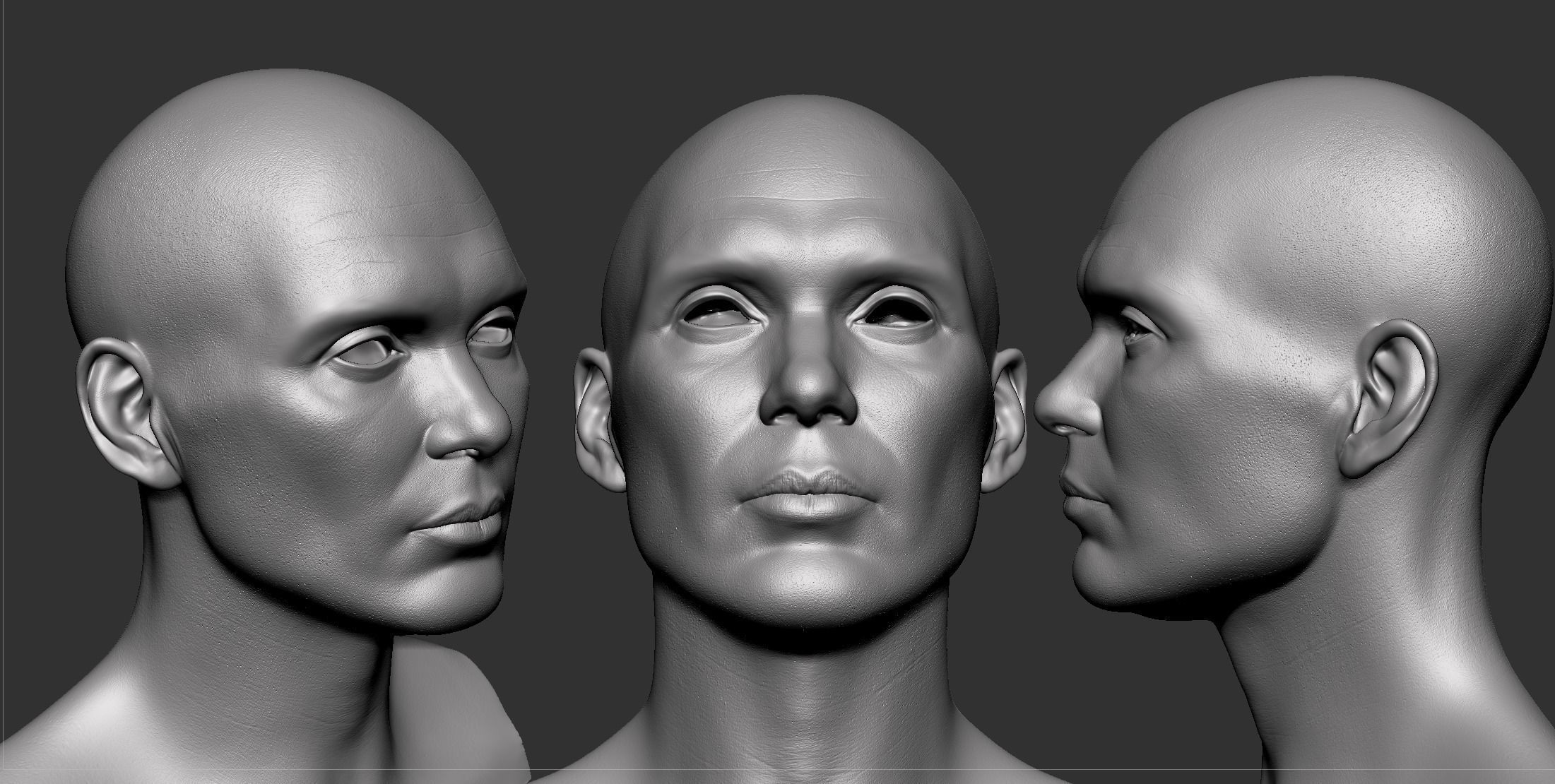  Cillian Murphy Head 3D model_3