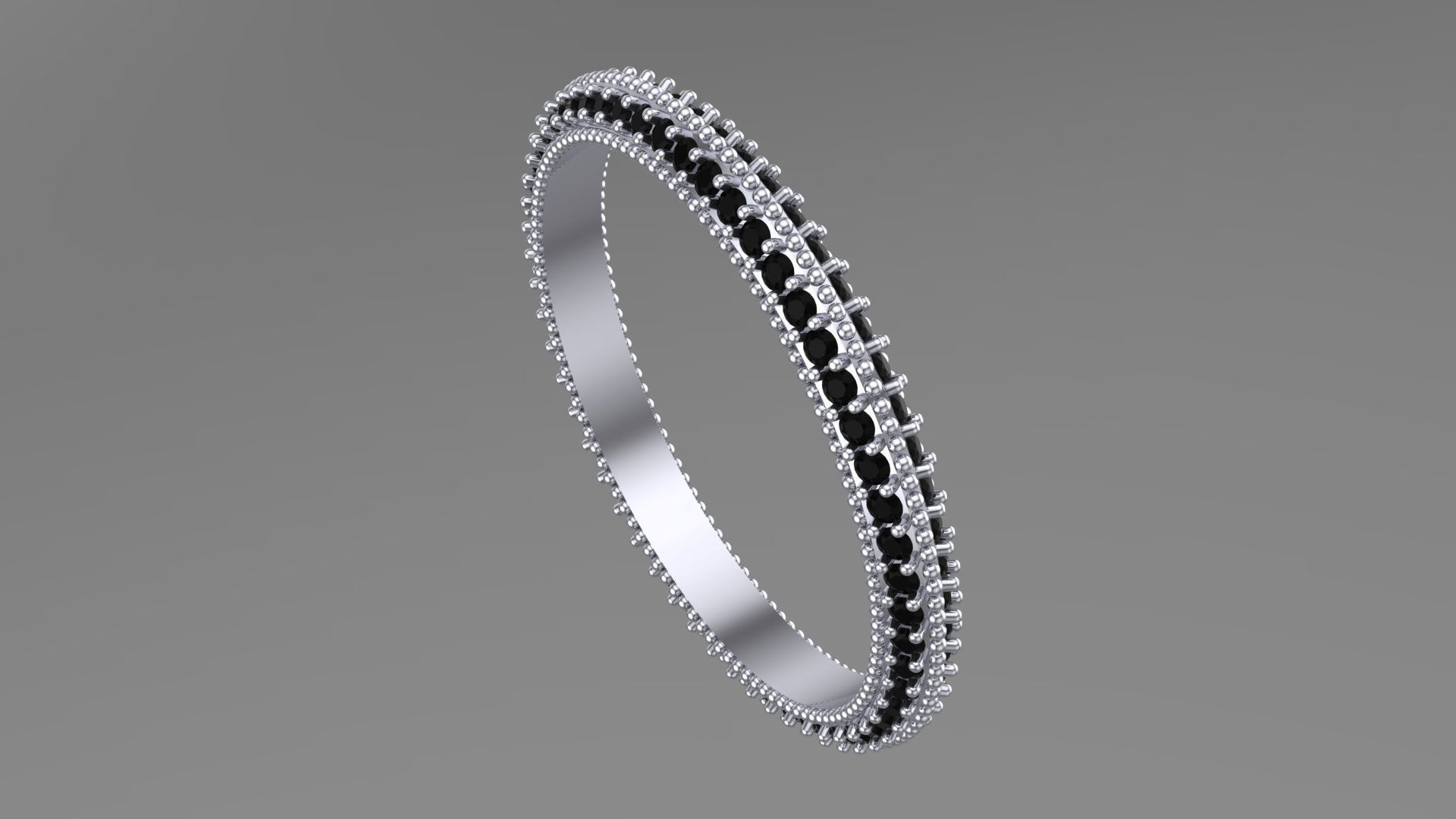 Diamond Ring 3d Printable model 3D print model_3