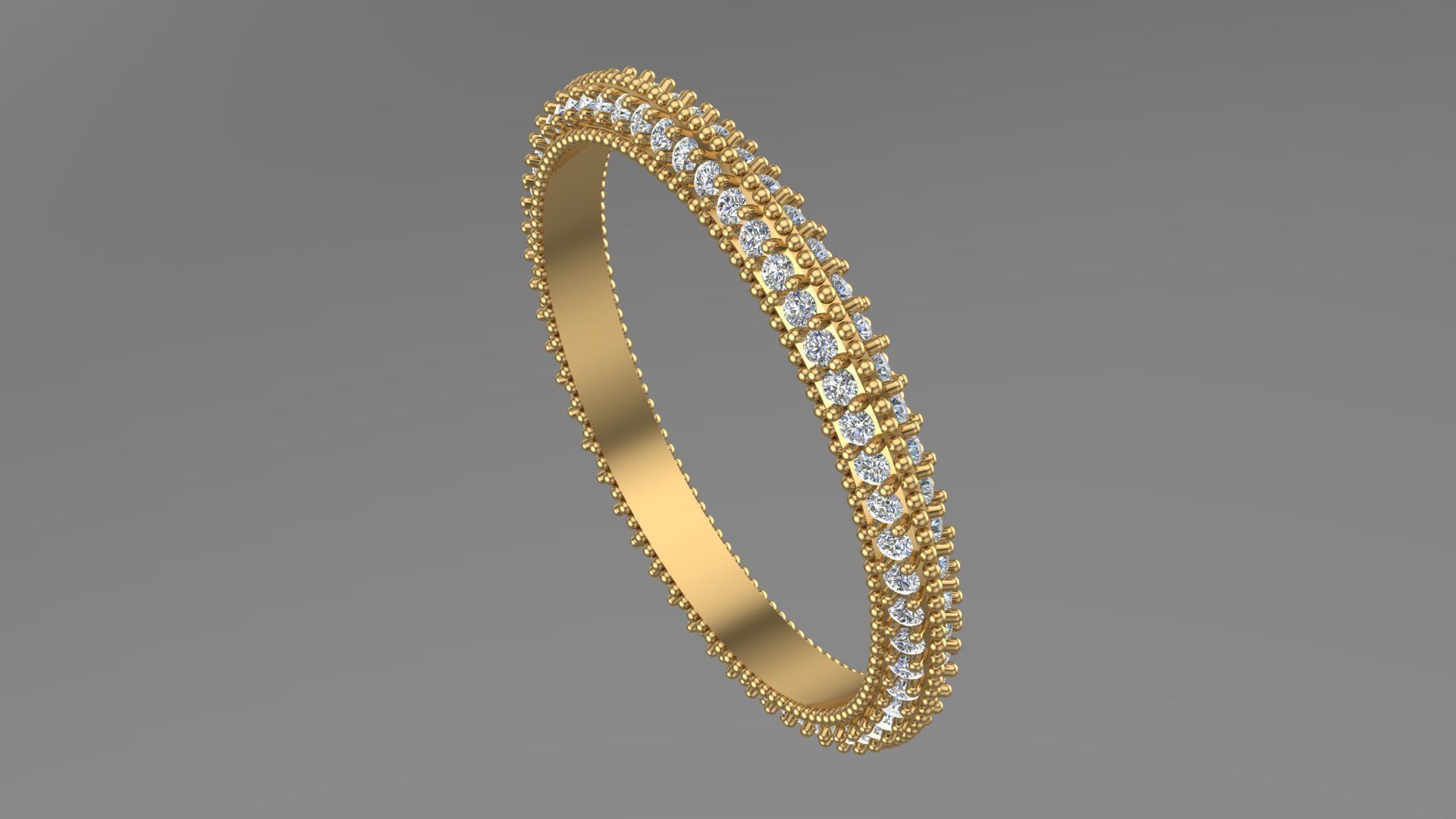 Diamond Ring 3d Printable model 3D print model_1