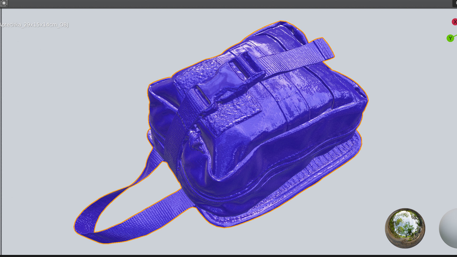 Military medical first aid kit 3D model_5