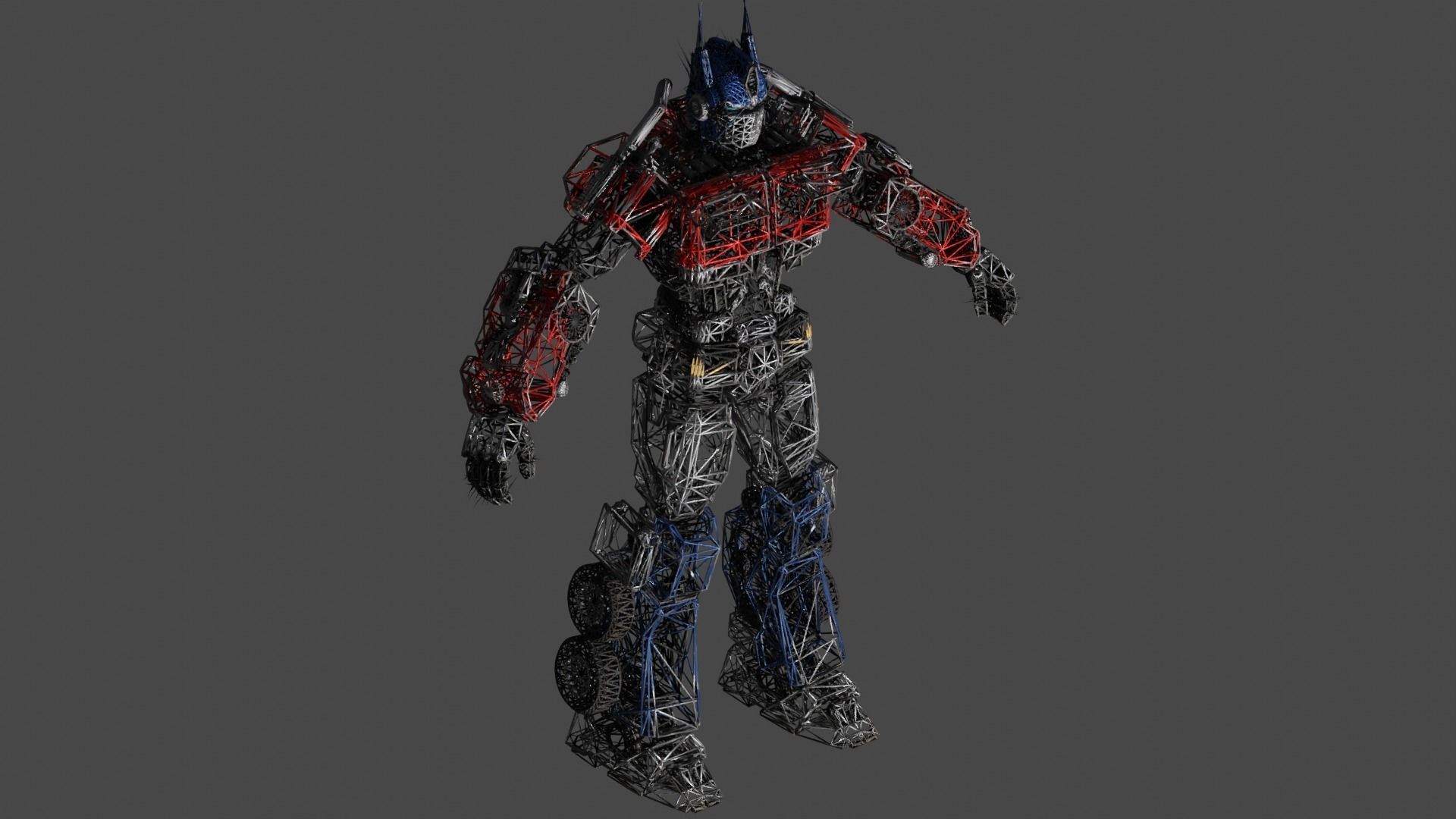 Fortnite Skin - Optimus Prime 3D model_16