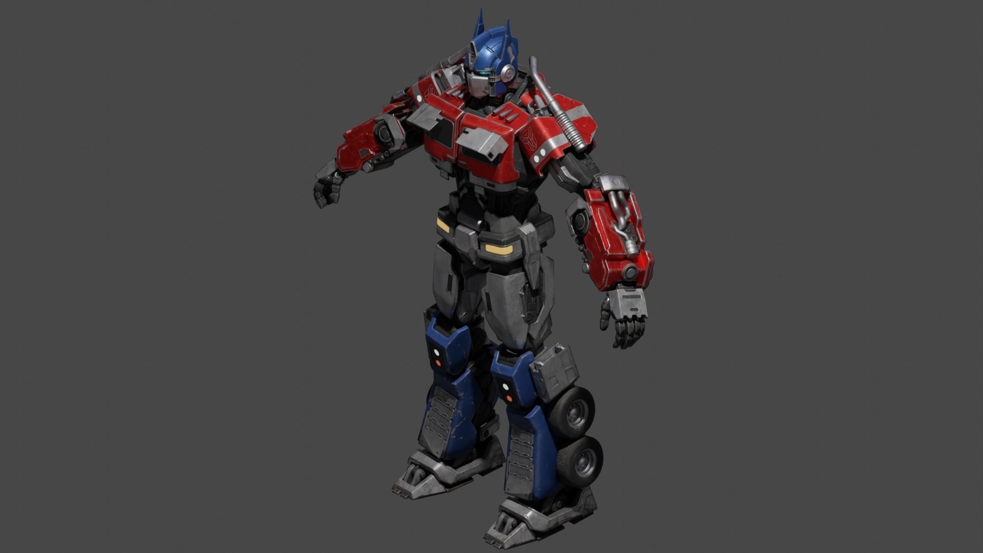 Fortnite Skin - Optimus Prime 3D model_18
