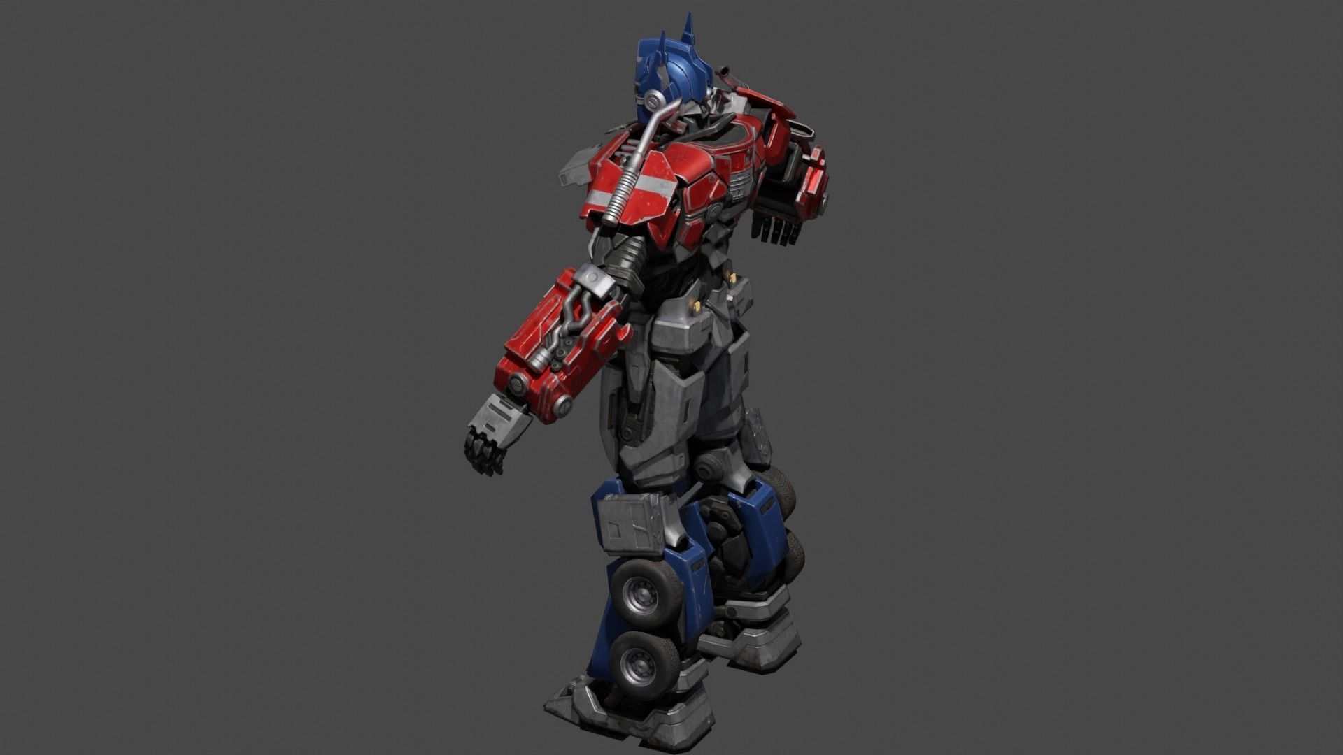 Fortnite Skin - Optimus Prime 3D model_21