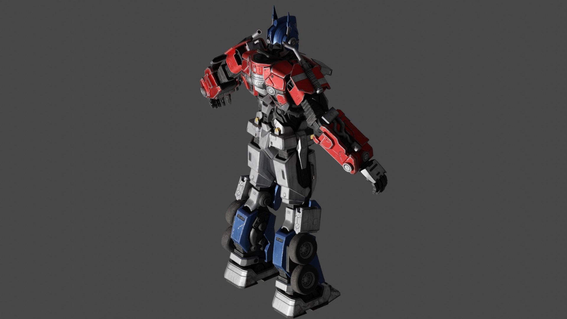 Fortnite Skin - Optimus Prime 3D model_19