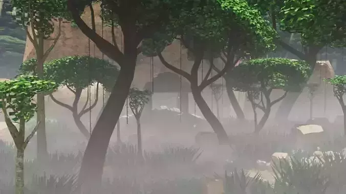 Forest Temple 3D model