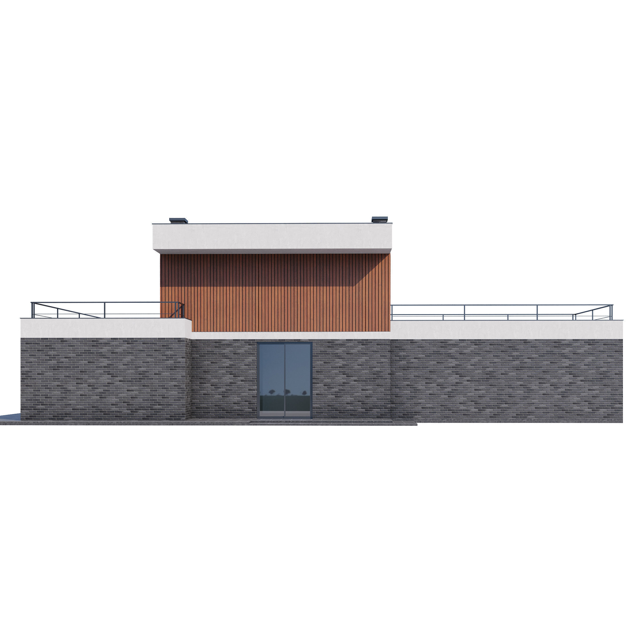 Modern house v55 3D model_17