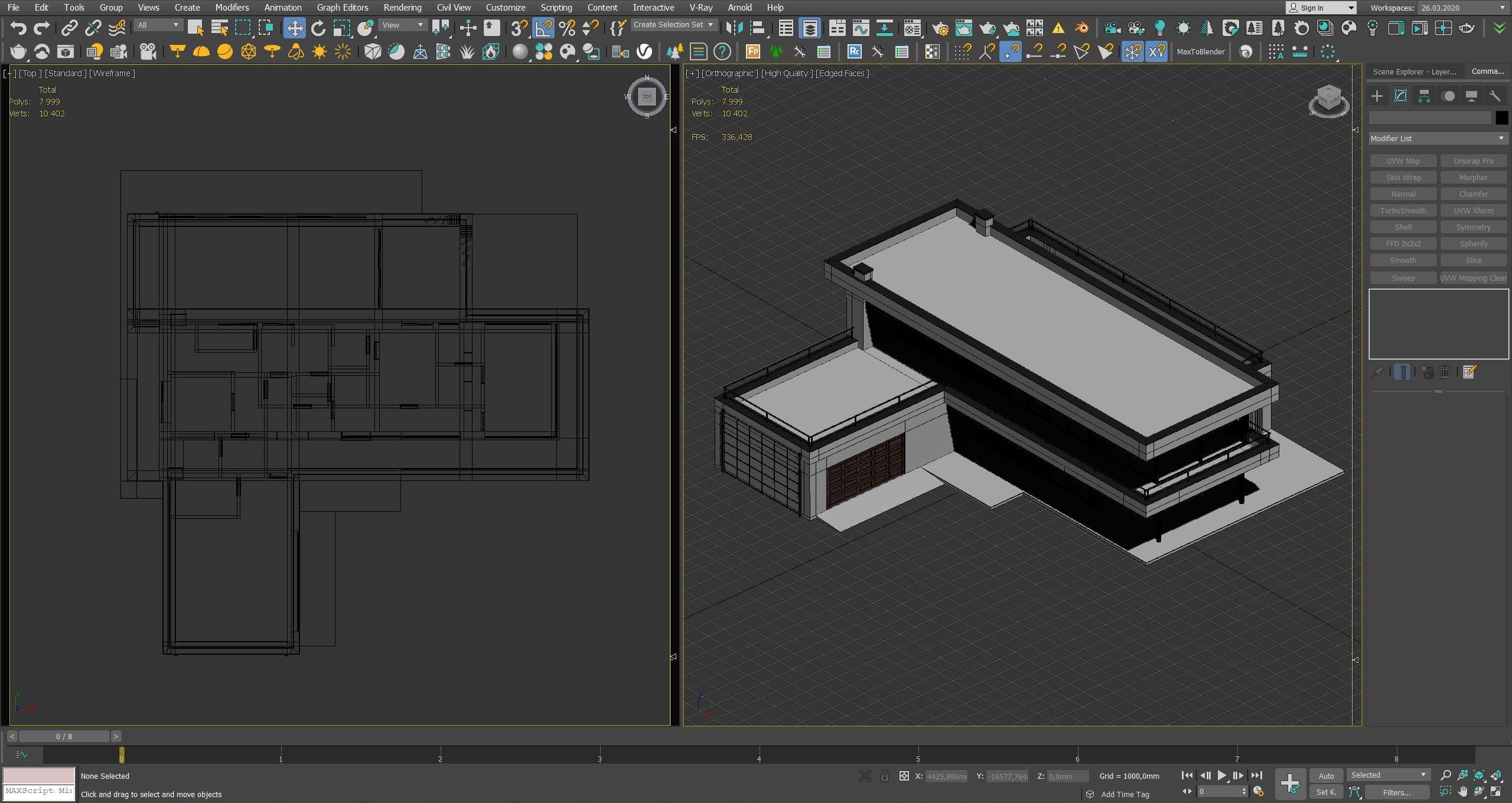 Modern house v55 3D model_28