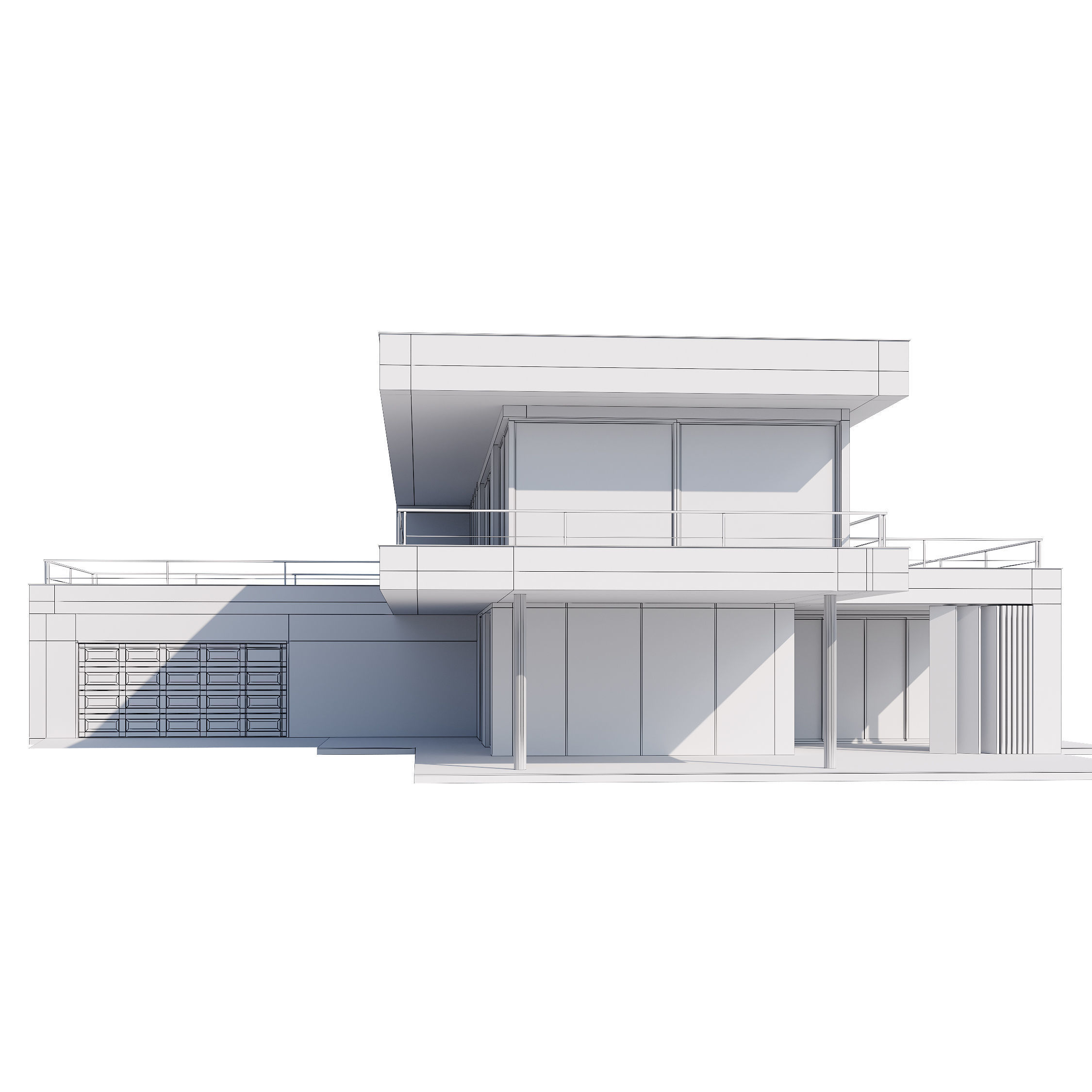 Modern house v55 3D model_27