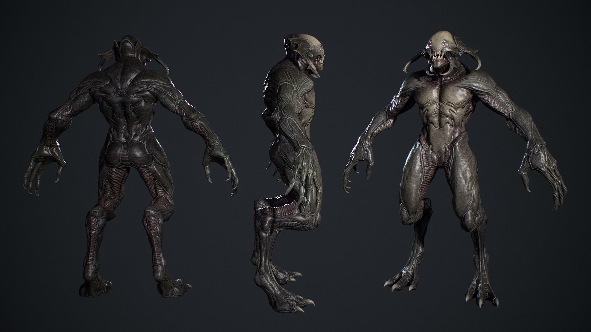 Demon Character 5 Low-poly 3D model_9