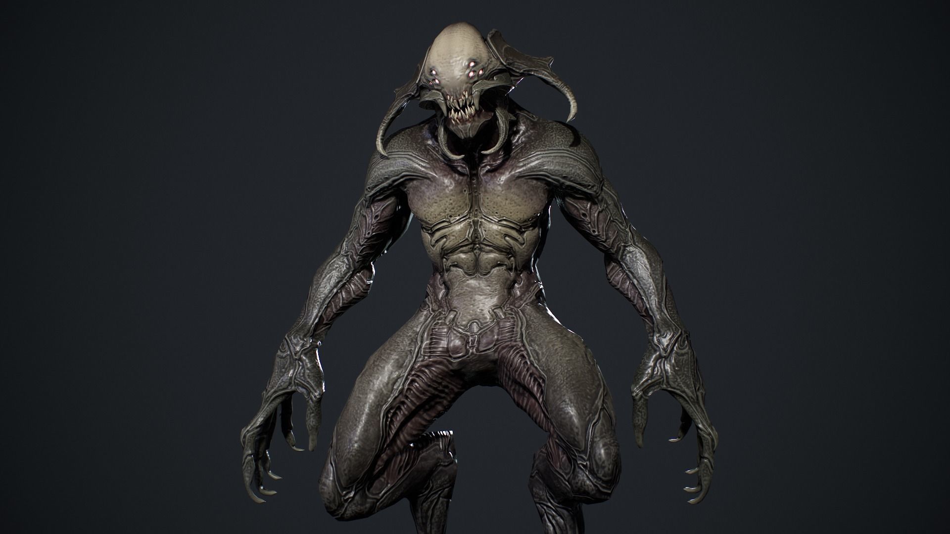 Demon Character 5 Low-poly 3D model_18
