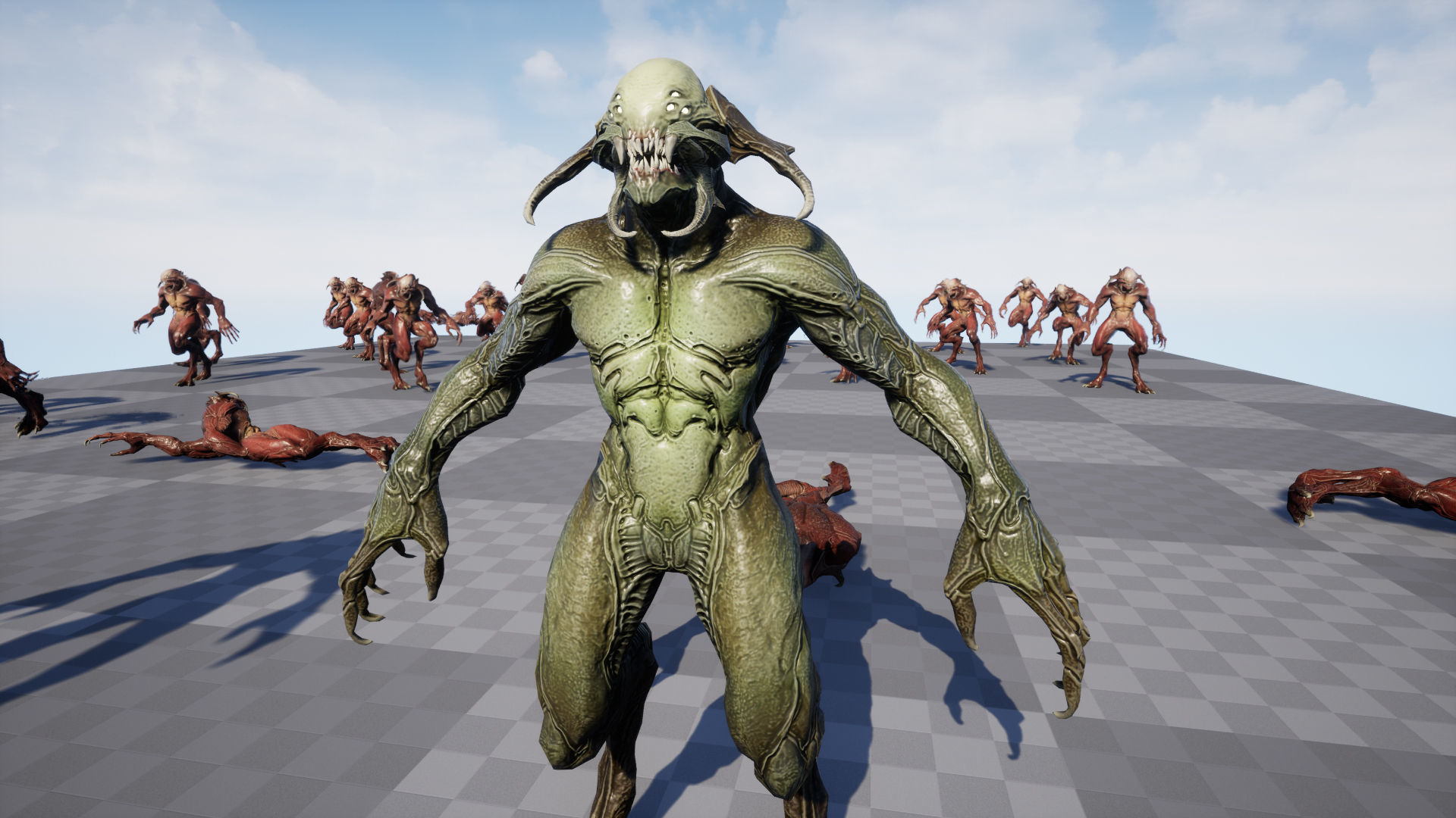 Demon Character 5 Low-poly 3D model_25