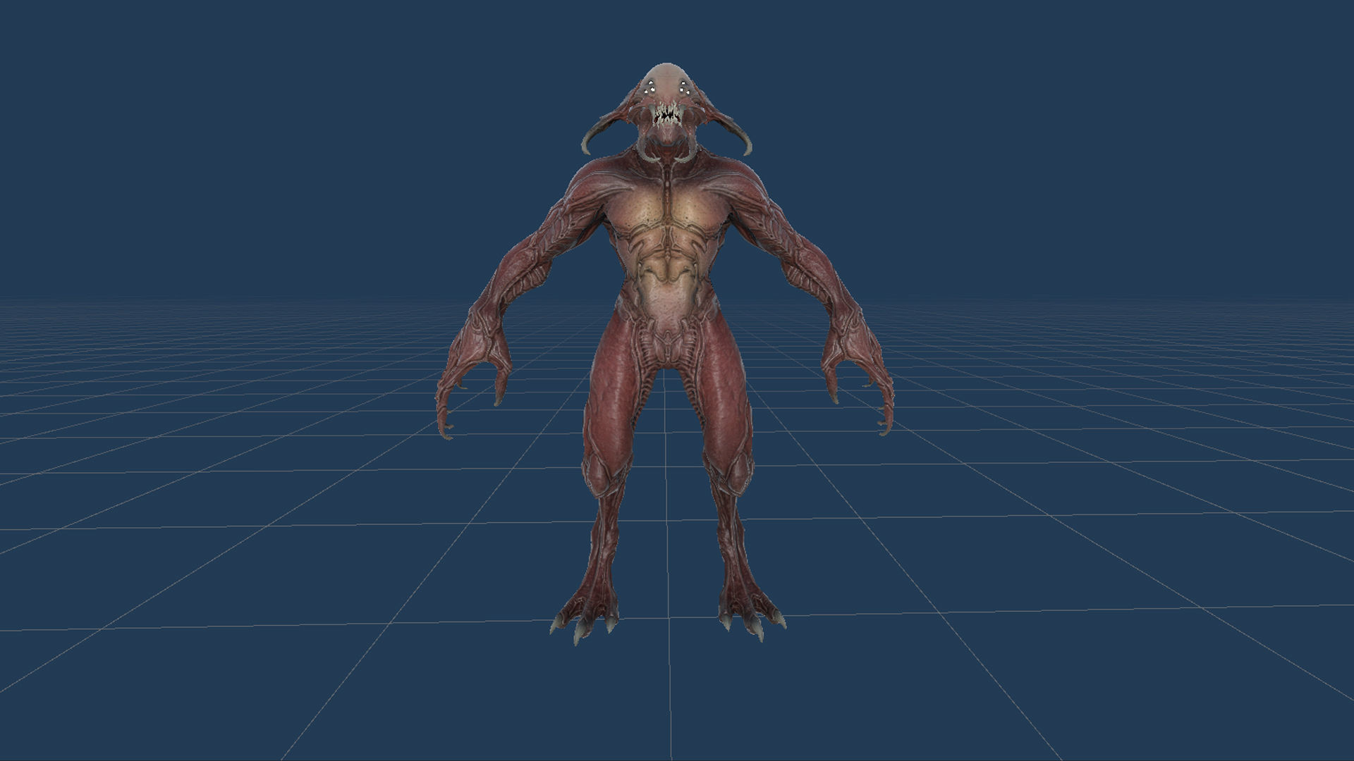 Demon Character 5 Low-poly 3D model_27