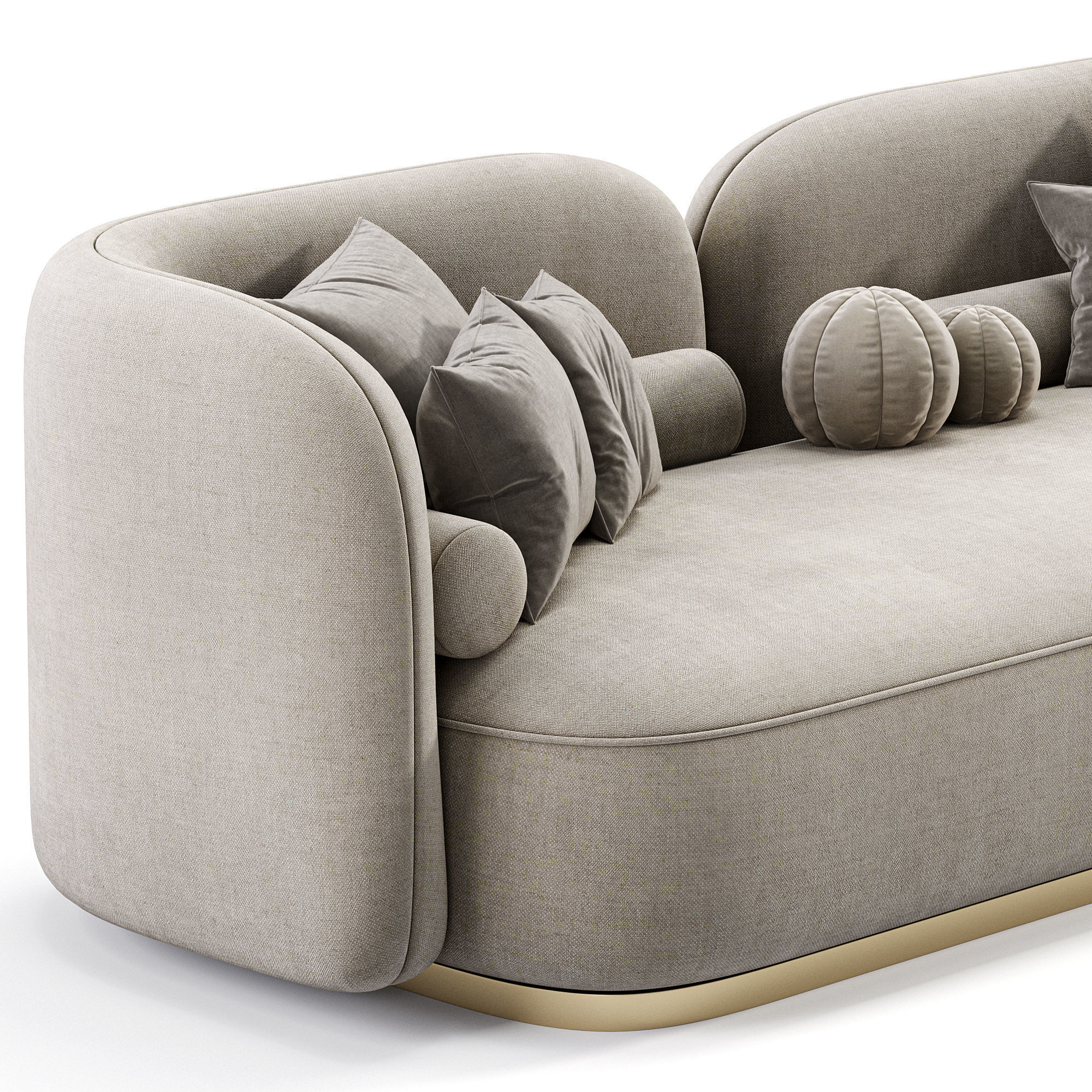 BODRUM SOFA 3D model_2