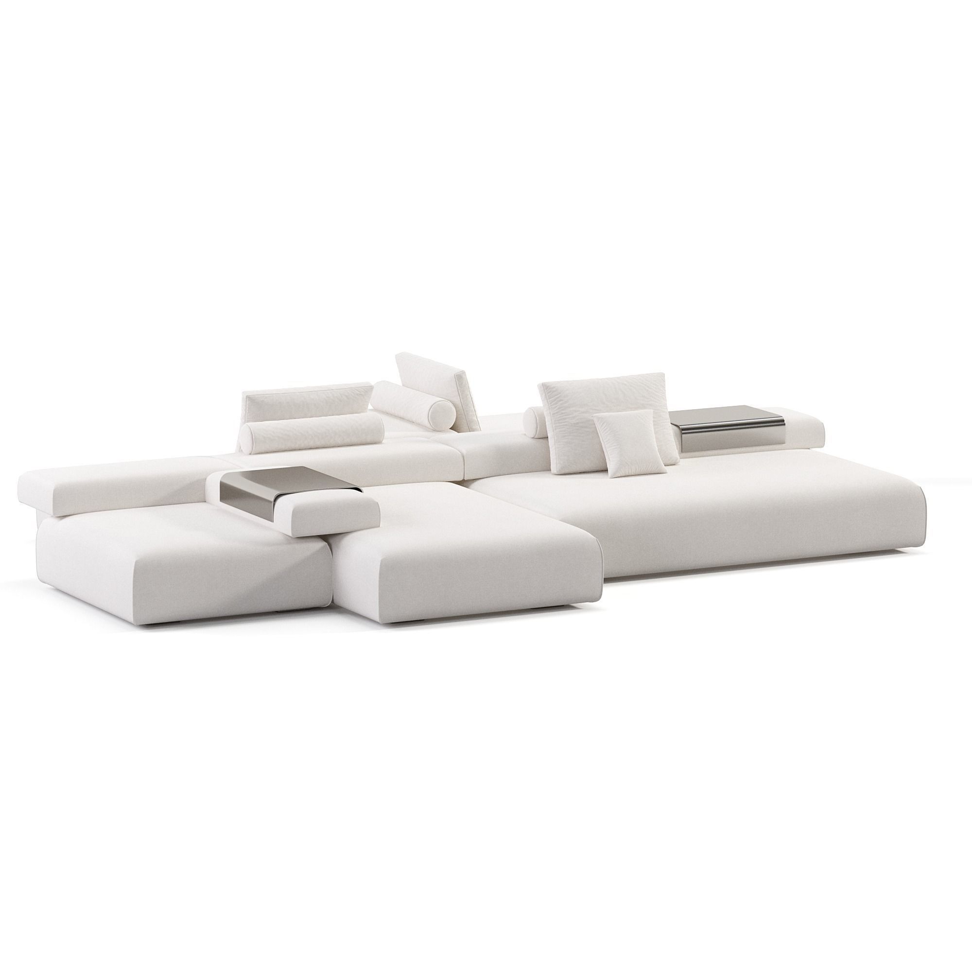 CINDER BLOCK Sofa 3D model_5