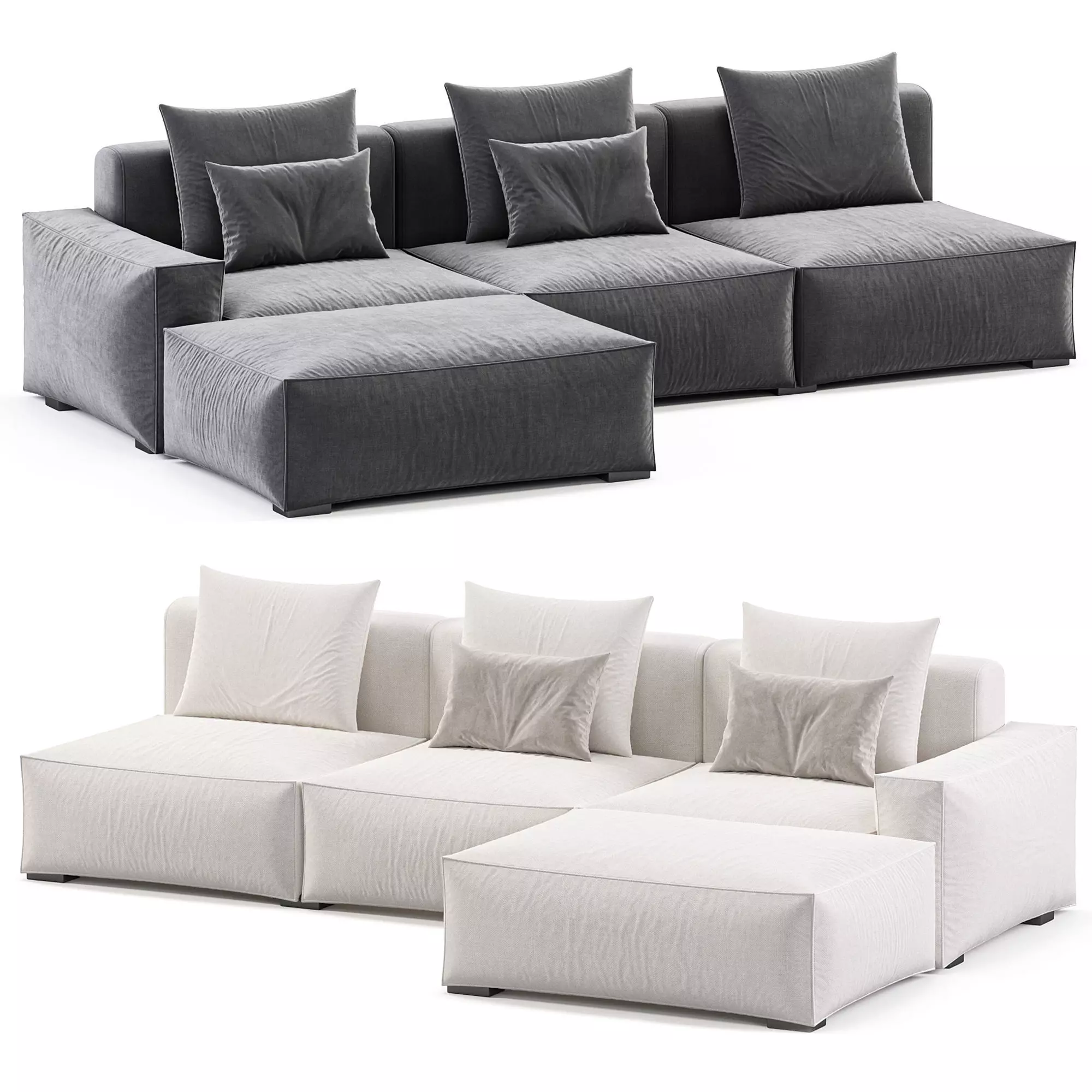 Chento Sofa Loft sofa 3D model_0