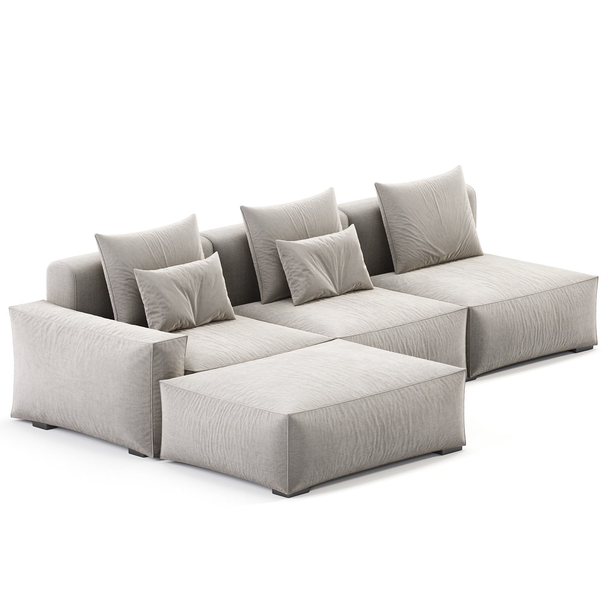 Chento Sofa Loft sofa 3D model_7