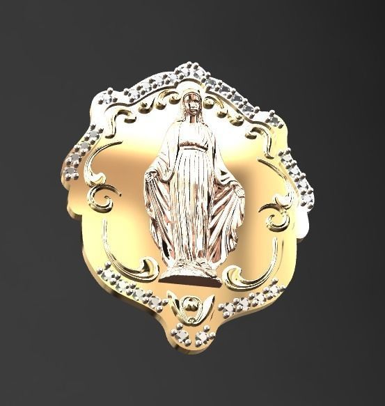 virgin pingent 3d model 3D print model_4