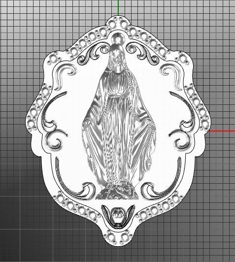 virgin pingent 3d model 3D print model_1