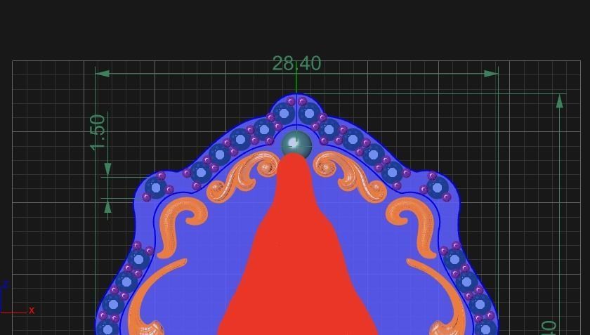 virgin pingent 3d model 3D print model_6