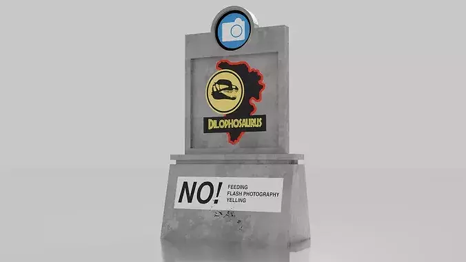 Jurassic Paddock Signs Pack