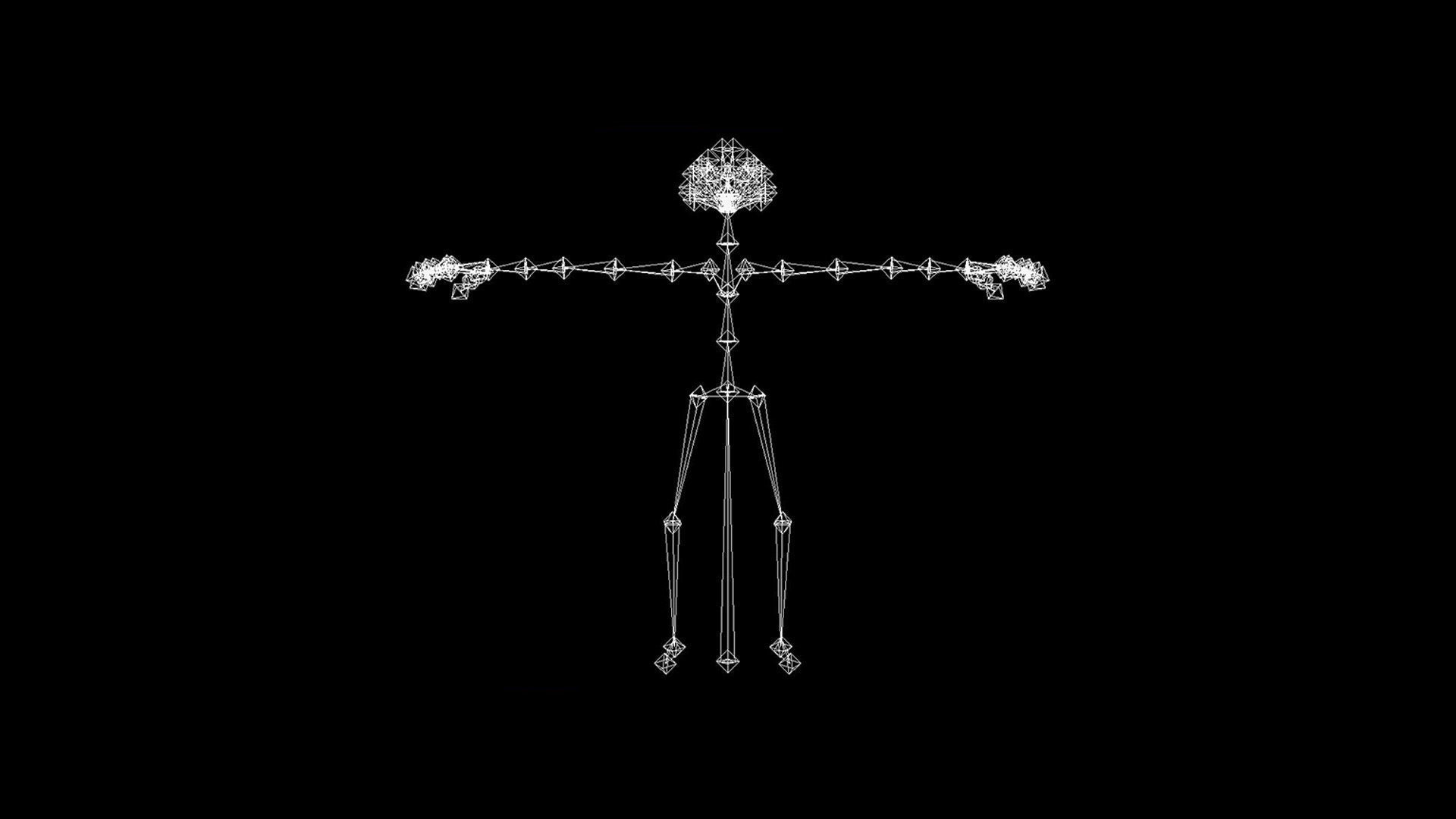 KERM001 Rigged Kermit 3D model_8