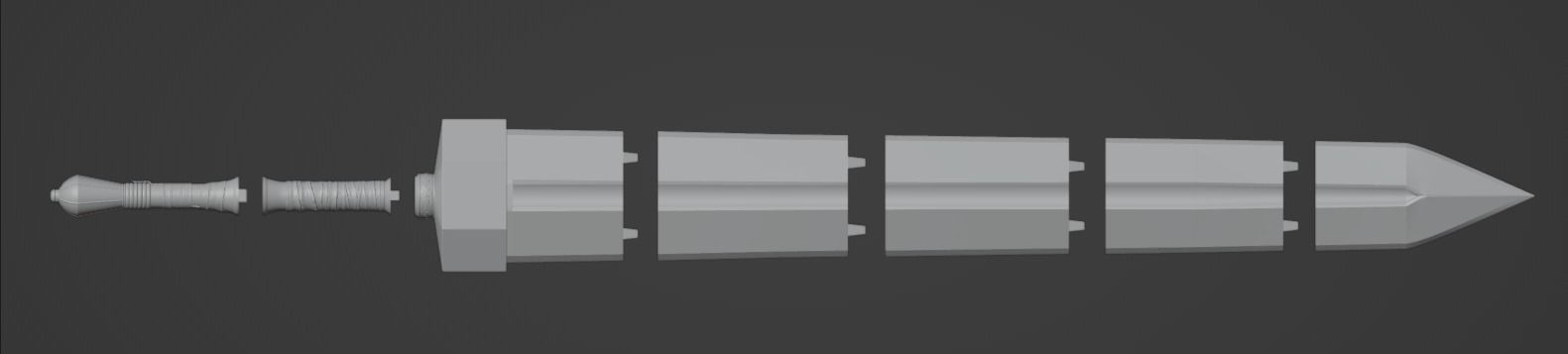 Elden Ring The Greatsword 3D Print 3D print model_3