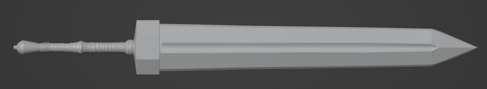 Elden Ring The Greatsword 3D Print 3D print model_2