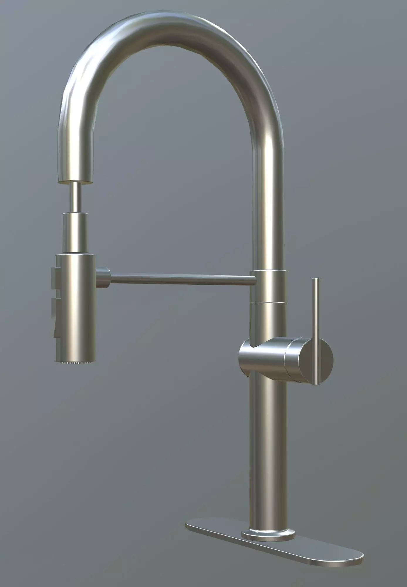 Sink faucet 3D model_0
